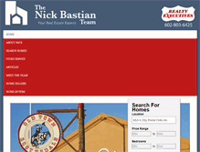 Tablet Screenshot of nickbastian.com